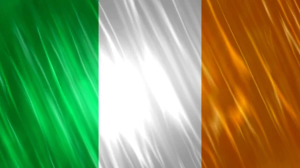 Írország Zászlaja Nyomtatás Háttérkép Célokra Méret 7680 Szélesség 4320 Magasság — Stock Fotó