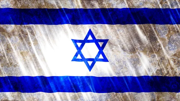 Israel Flag Print Tapete Größe 7680 Breite 4320 Höhe Pixel — Stockfoto