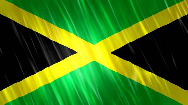 Jamaica Flagge Zum Drucken Hintergrundbild Größe 7680 Breite 4320 Höhe — Stockfoto
