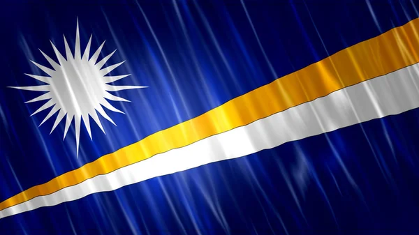 Bandera Las Islas Marshall Para Imprimir Fondos Pantalla Tamaño 7680 — Foto de Stock