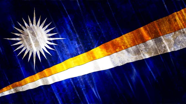 Marshall Islands Flag Print Wallpaper Purposes Size 7680 Width 4320 — Stock Photo, Image