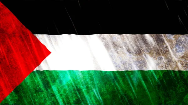 Palästinensische Flagge Zum Drucken Tapete Größe 7680 Breite 4320 Höhe — Stockfoto
