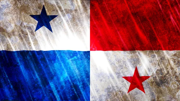 Bandera Panamá Para Imprimir Fondos Pantalla Tamaño 7680 Ancho 4320 —  Fotos de Stock
