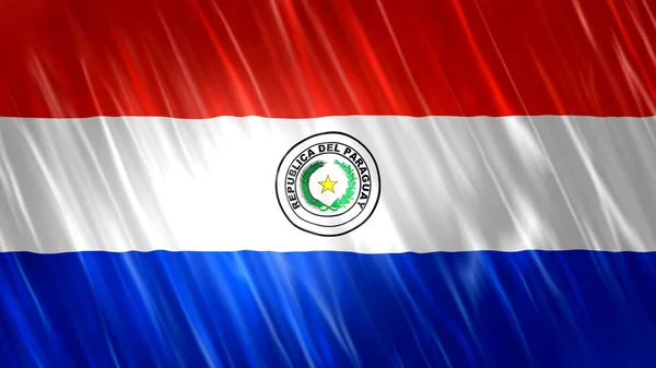 Παραγουάη Σημαία Για Εκτύπωση Σκοπούς Ταπετσαρίας Μέγεθος 7680 Πλάτος 4320 — Φωτογραφία Αρχείου