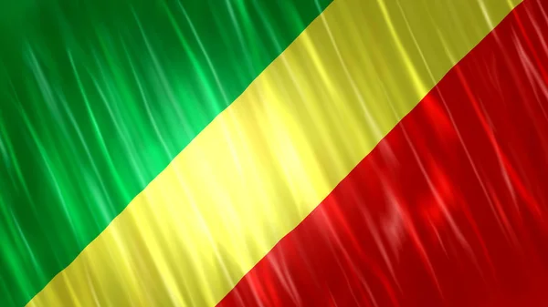 Bandera Del Congo Para Imprimir Fondos Pantalla Tamaño 7680 Ancho — Foto de Stock