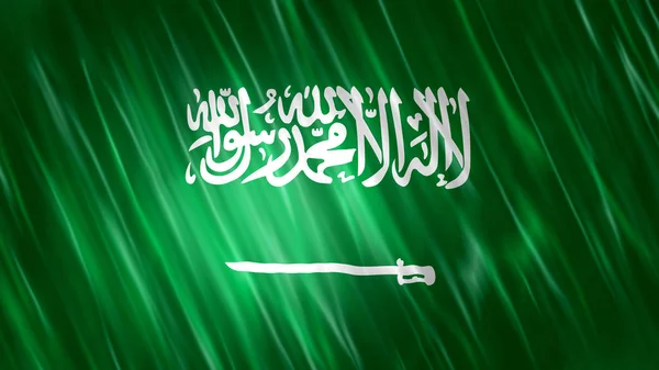 Saudi Arabia Flag Print Wallpaper Purposes Size 7680 Width 4320 — Stock Photo, Image