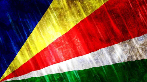 Bandera Seychelles Para Imprimir Fondos Pantalla Tamaño 7680 Ancho 4320 —  Fotos de Stock