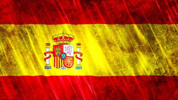 Spanien Flagga För Tryck Tapet Ändamål Storlek 7680 Bredd 4320 — Stockfoto