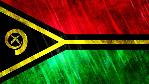 Vanuatu Zászló Nyomtatási Háttérkép Célokra Méret 7680 Szélesség 4320 Magasság — Stock Fotó