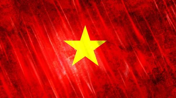 Vietnam Flag Print Wallpaper Purposes Size 7680 Width 4320 Height — Stock Photo, Image