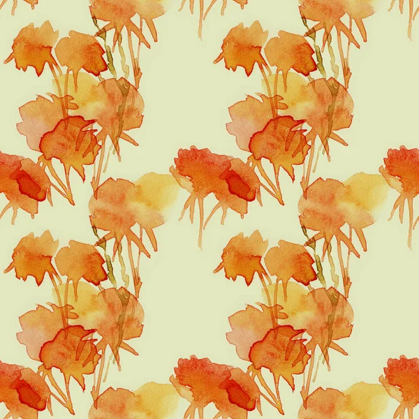 Безшовні Візерунком Квіток Квіткові Ілюстрації Ботанічний Atrwork — стокове фото