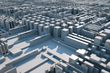 fütüristik arka plan ile parlayan blok, yüksek kaliteli 3d render.