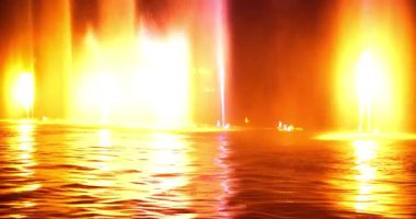 Gece Manzaraları - Maggiore Gölü 'nün Işıkları ve Yangınları