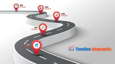 İş yolu haritası bilgi ekspres yolu kavramları soyut arkaplan şablonu diyagramı için tasarlandı teknoloji dijital pazarlama veri sunum grafiği çizelgesi gösterimi