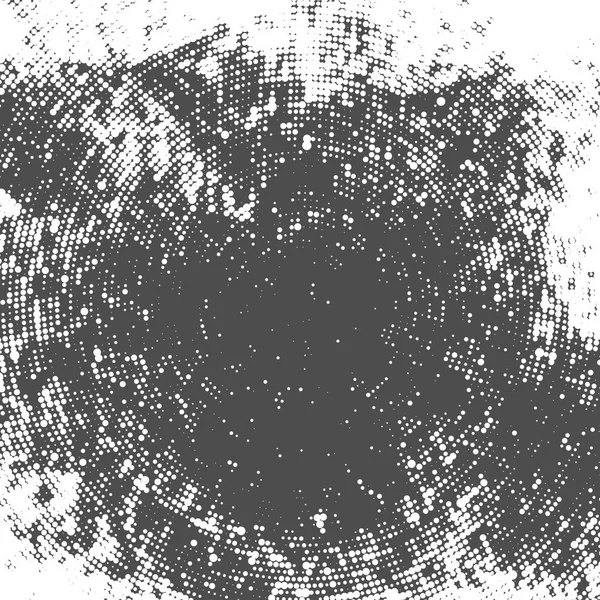 Monochroom halftone achtergrond — Stockvector