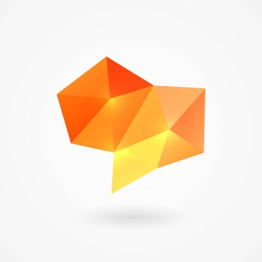 Poligonal konuşma balonu