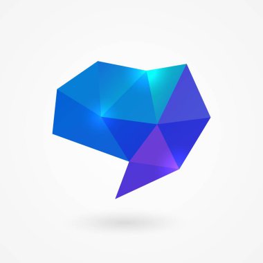 Poligonal konuşma balonu