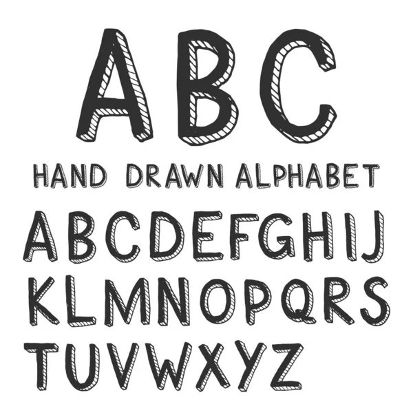 Заглавные Буквы Латинского Алфавита — стоковый вектор