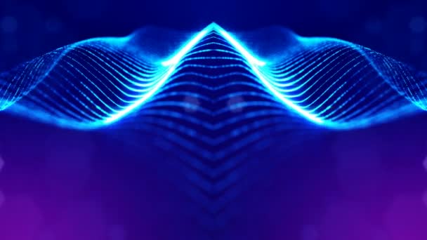 3d Animation Sans Faille Comme Fond De Science Fiction - 