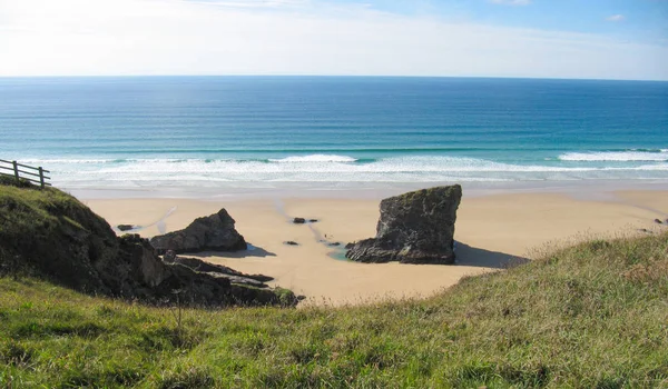 Красиві Bedruthan Кроки Cornwall — стокове фото