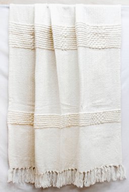 Pamuk ve polyester iplik. Örtüyü yüksek çözünürlüklü fırlat.