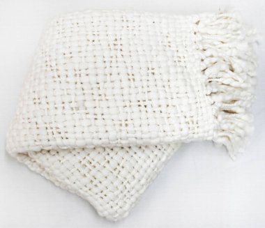 Pamuk ve polyester iplik. Örtüyü yüksek çözünürlüklü fırlat.