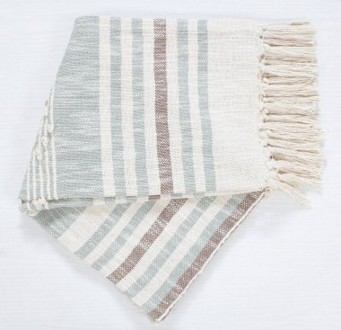 Pamuk ve polyester iplik. Örtüyü yüksek çözünürlüklü fırlat.