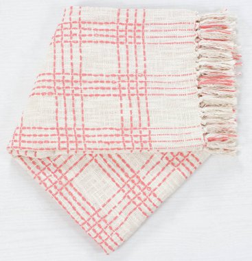 Pamuk ve polyester iplik. Örtüyü yüksek çözünürlüklü fırlat.