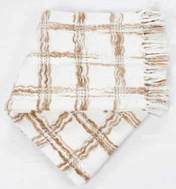 Pamuk ve polyester iplik. Örtüyü yüksek çözünürlüklü fırlat.