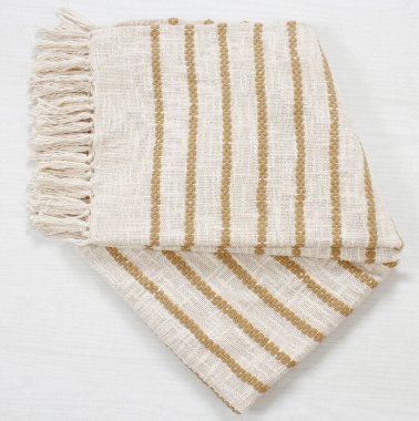 Pamuk ve polyester iplik. Örtüyü yüksek çözünürlüklü fırlat.