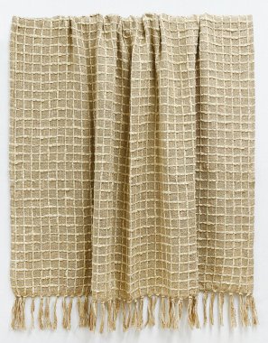 Pamuk ve polyester iplik. Örtüyü yüksek çözünürlüklü fırlat.