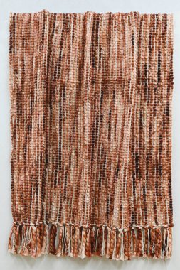 Pamuk ve polyester iplik. Örtüyü yüksek çözünürlüklü fırlat.