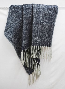 Mohair ve Ring ipliği Yüksek çözünürlüklü battaniye atın