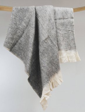 Mohair ve Ring ipliği Yüksek çözünürlüklü battaniye atın