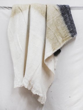 Mohair ve Ring ipliği Yüksek çözünürlüklü battaniye atın