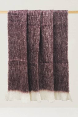 Mohair ve Ring ipliği Yüksek çözünürlüklü battaniye atın