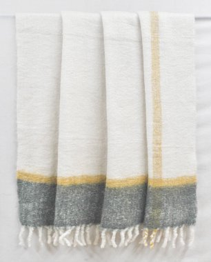 Mohair ve Ring ipliği Yüksek çözünürlüklü battaniye atın