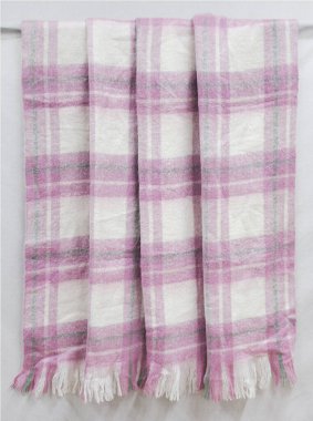 Mohair ve Ring ipliği Yüksek çözünürlüklü battaniye atın