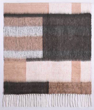 Mohair ve Ring ipliği Yüksek çözünürlüklü battaniye atın