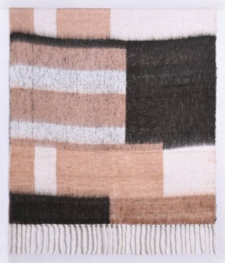 Mohair ve Ring ipliği Yüksek çözünürlüklü battaniye atın