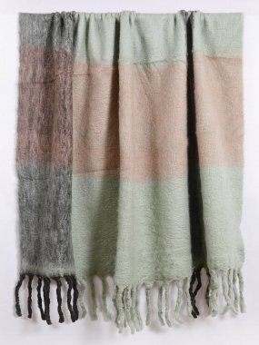 Mohair ve Ring ipliği Yüksek çözünürlüklü battaniye atın