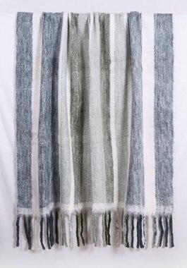 Mohair ve Ring ipliği Yüksek çözünürlüklü battaniye atın