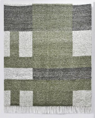 Mohair ve Ring ipliği Yüksek çözünürlüklü battaniye atın