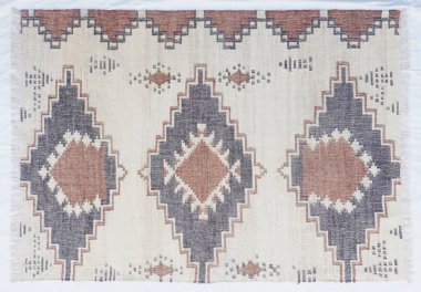 Kilim el yapımı orijinal halı, yüksek çözünürlüklü trend desenli halılar ve renkler                            