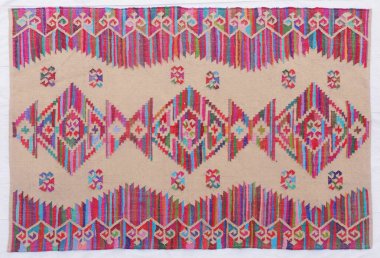 Kilim el yapımı orijinal halı, yüksek çözünürlüklü trend desenli halılar ve renkler                            