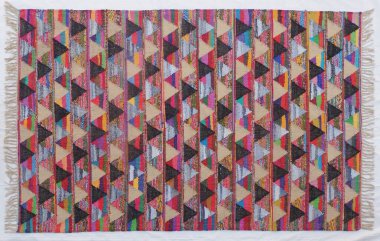 Kilim el yapımı orijinal halı, yüksek çözünürlüklü trend desenli halılar ve renkler                            