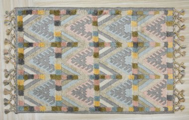 Kilim el yapımı orijinal halı, yüksek çözünürlüklü trend desenli halılar ve renkler                            