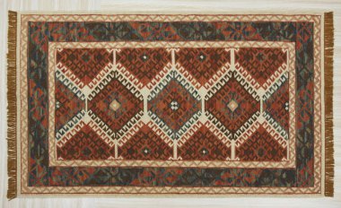 Kilim el yapımı orijinal halı, yüksek çözünürlüklü trend desenli halılar ve renkler                            