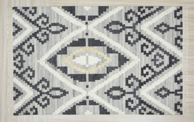 Kilim el yapımı orijinal halı, yüksek çözünürlüklü trend desenli halılar ve renkler                            