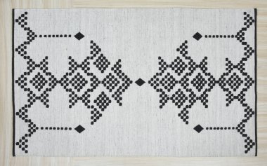 Kilim el yapımı orijinal halı, yüksek çözünürlüklü trend desenli halılar ve renkler                            